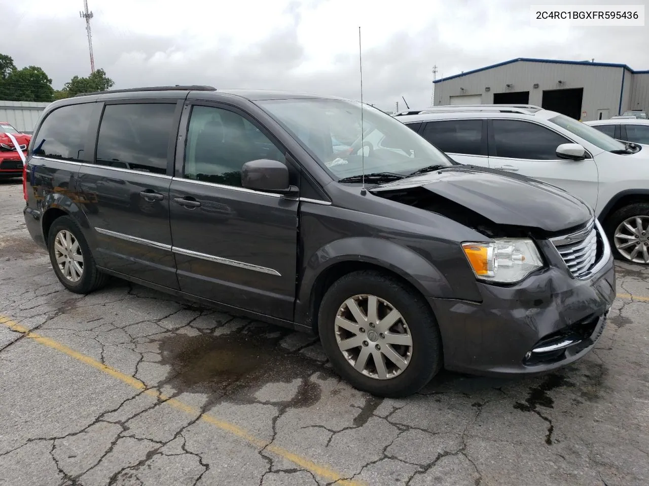 2015 Chrysler Town & Country Touring VIN: 2C4RC1BGXFR595436 Lot: 72348064