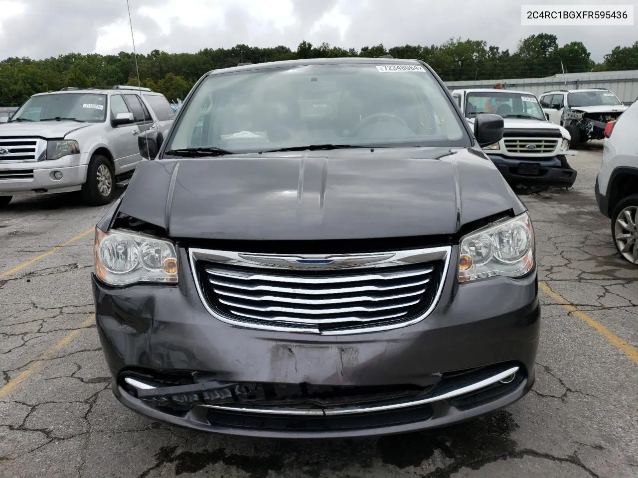 2015 Chrysler Town & Country Touring VIN: 2C4RC1BGXFR595436 Lot: 72348064