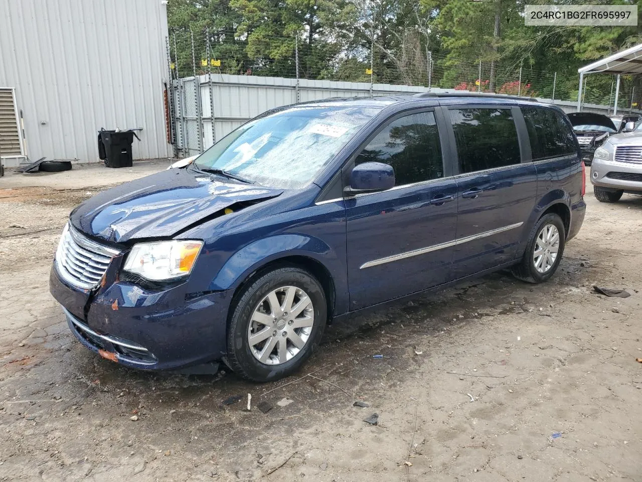 2015 Chrysler Town & Country Touring VIN: 2C4RC1BG2FR695997 Lot: 72764144