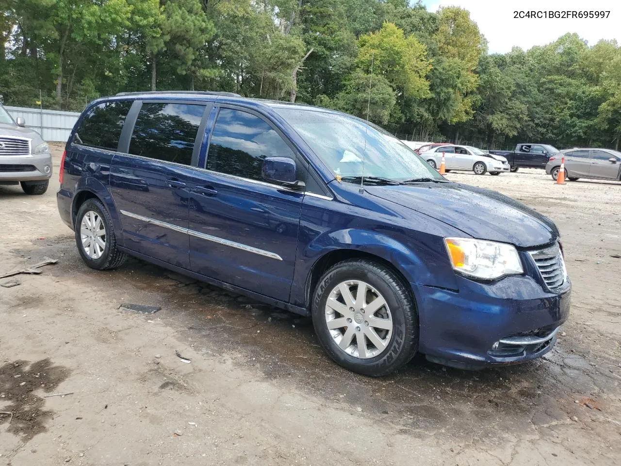 2015 Chrysler Town & Country Touring VIN: 2C4RC1BG2FR695997 Lot: 72764144