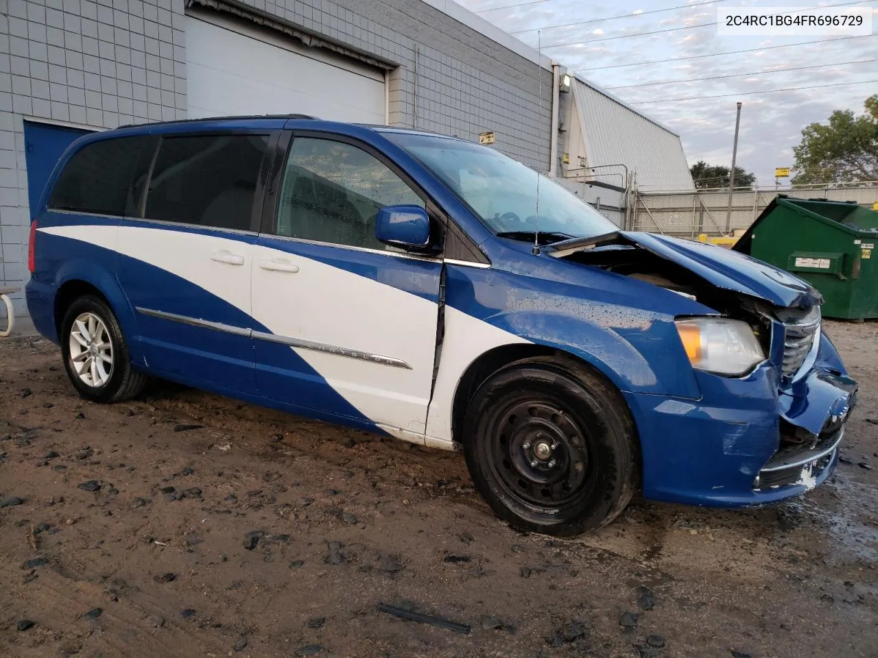 2015 Chrysler Town & Country Touring VIN: 2C4RC1BG4FR696729 Lot: 73879834