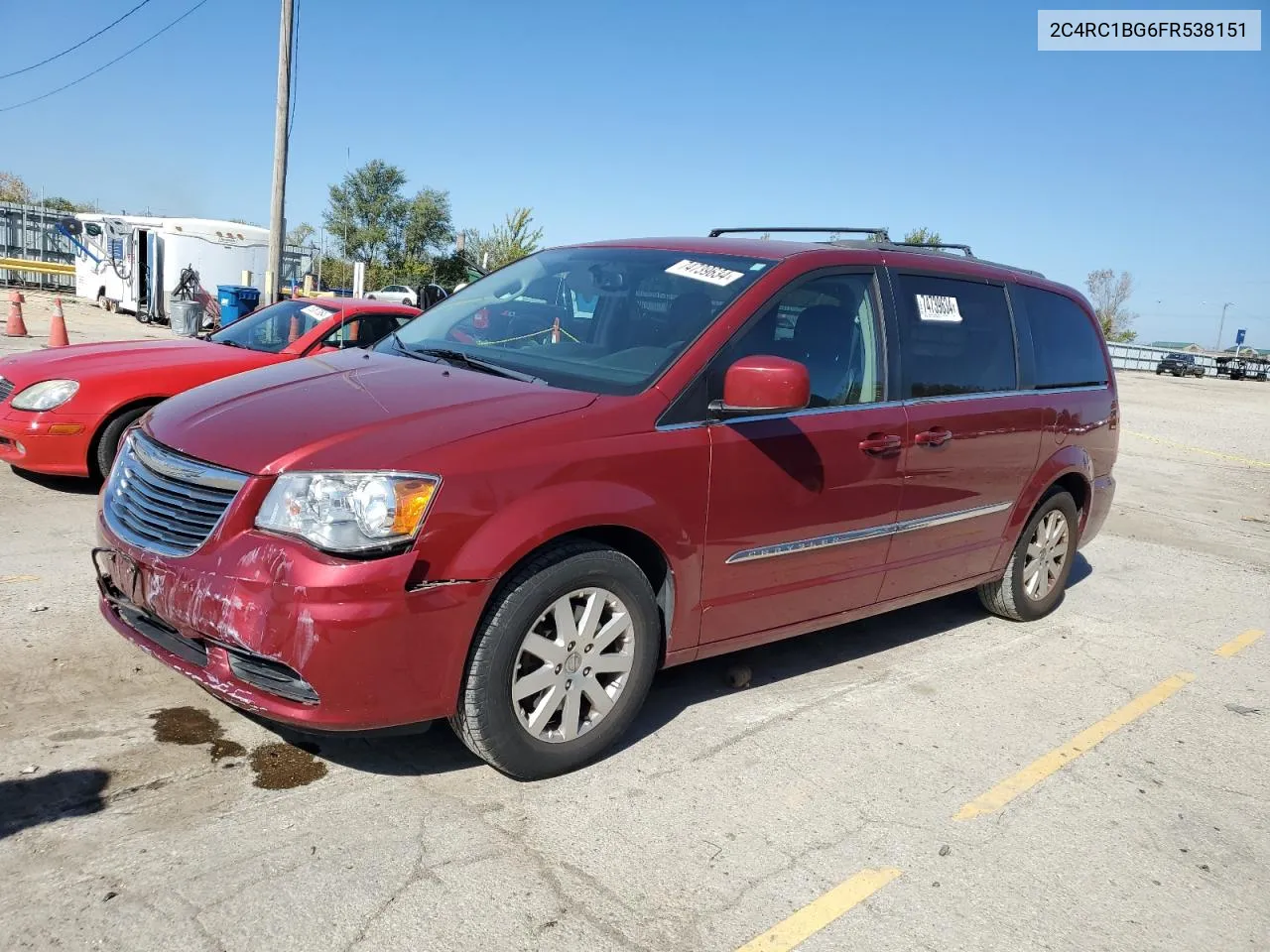 2015 Chrysler Town & Country Touring VIN: 2C4RC1BG6FR538151 Lot: 74739634