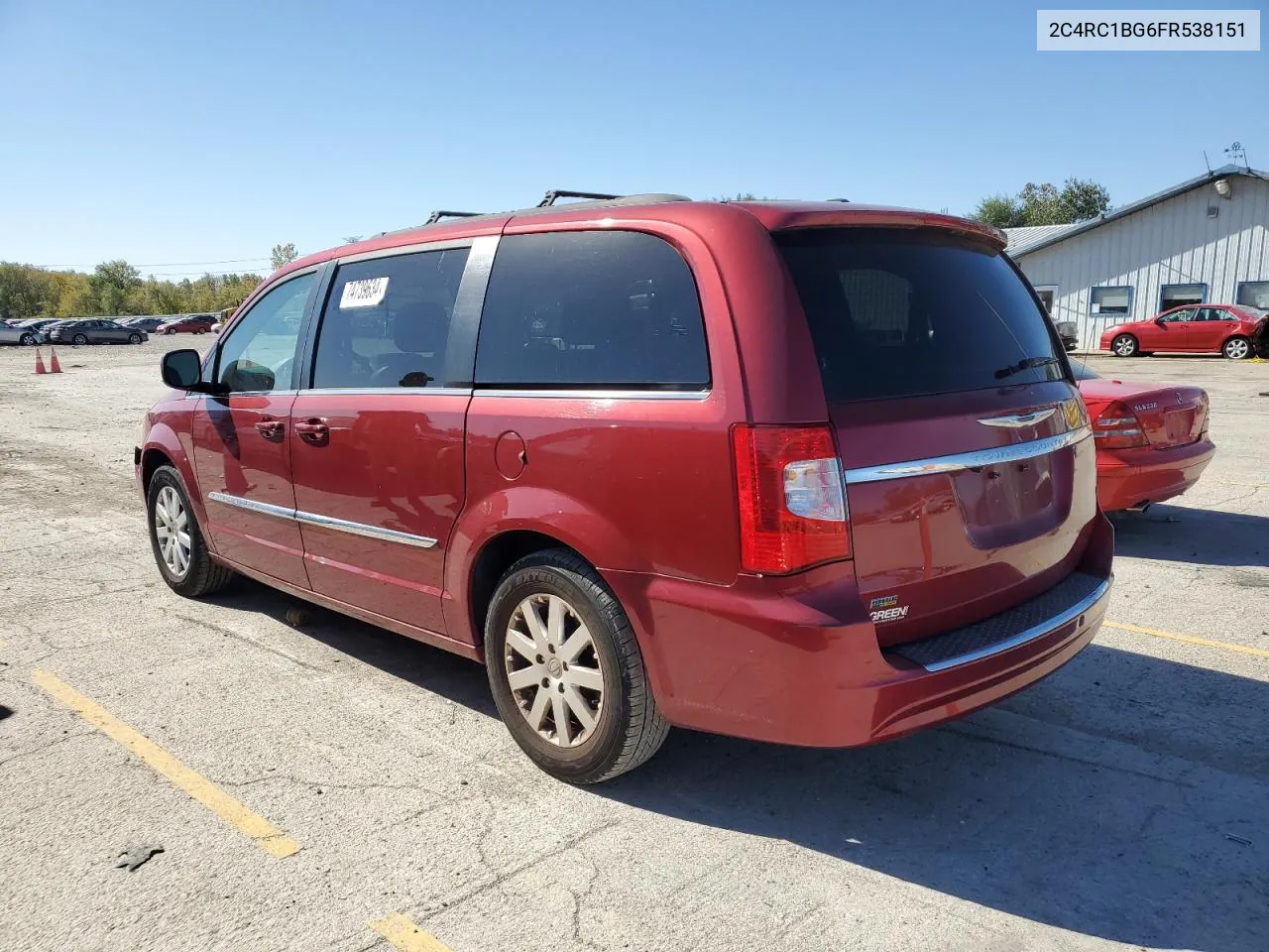 2015 Chrysler Town & Country Touring VIN: 2C4RC1BG6FR538151 Lot: 74739634