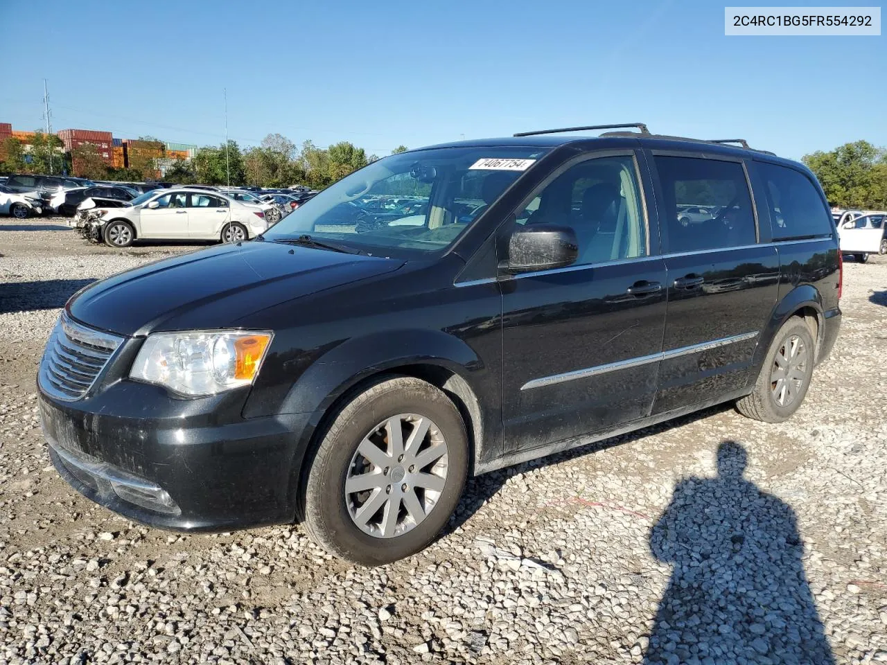 2015 Chrysler Town & Country Touring VIN: 2C4RC1BG5FR554292 Lot: 75474694