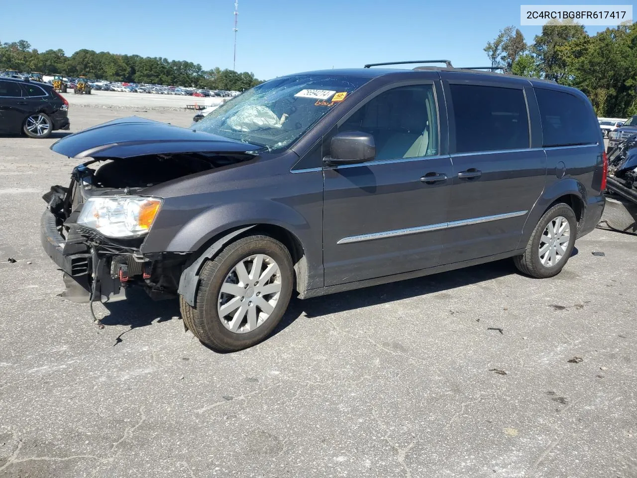 2015 Chrysler Town & Country Touring VIN: 2C4RC1BG8FR617417 Lot: 75694214