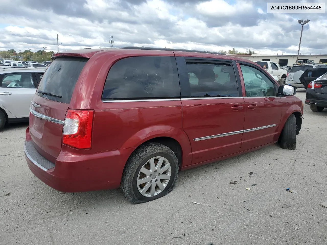 2015 Chrysler Town & Country Touring VIN: 2C4RC1BG0FR654445 Lot: 75715384