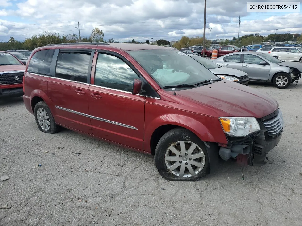 2015 Chrysler Town & Country Touring VIN: 2C4RC1BG0FR654445 Lot: 75715384