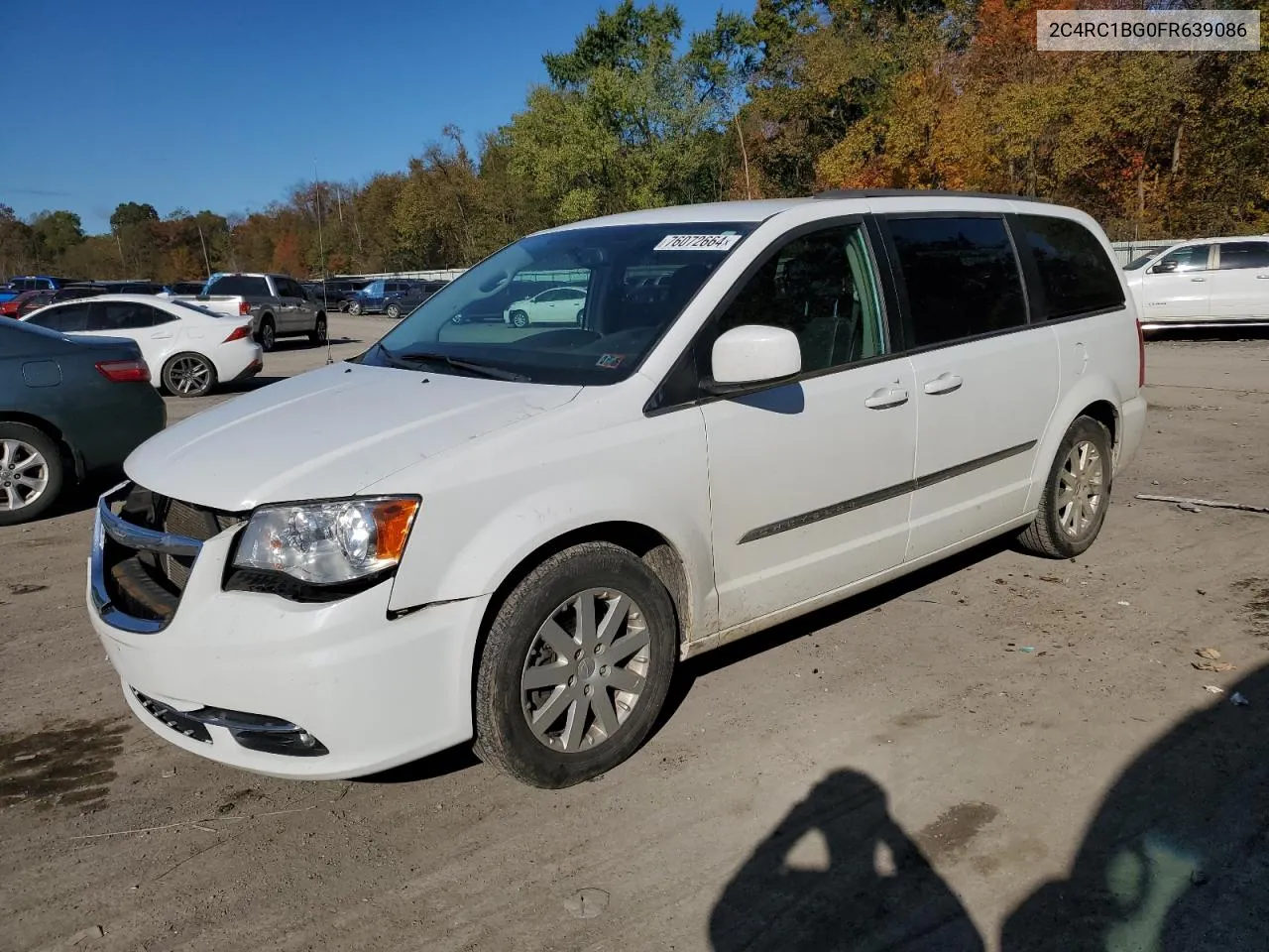 2015 Chrysler Town & Country Touring VIN: 2C4RC1BG0FR639086 Lot: 76072664