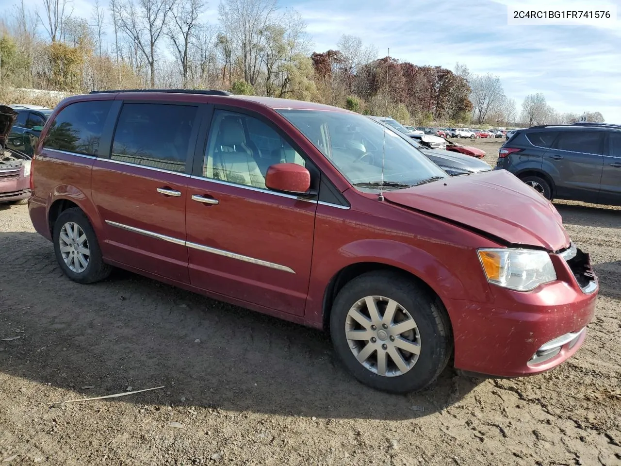 2015 Chrysler Town & Country Touring VIN: 2C4RC1BG1FR741576 Lot: 76673834