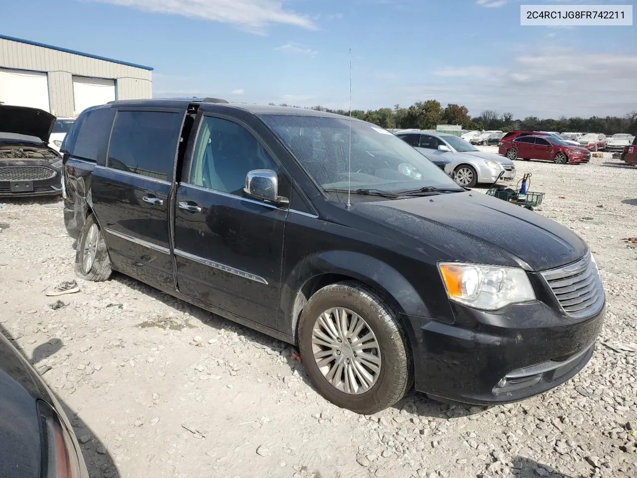 2015 Chrysler Town & Country Limited VIN: 2C4RC1JG8FR742211 Lot: 76691004