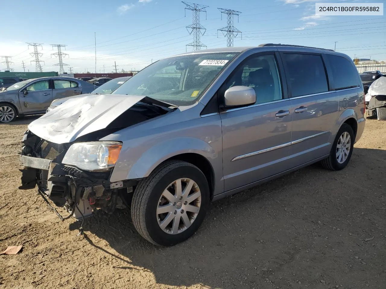 2015 Chrysler Town & Country Touring VIN: 2C4RC1BG0FR595882 Lot: 77227834