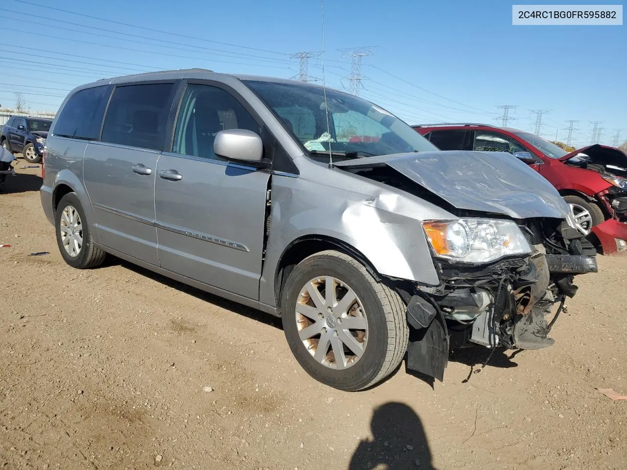 2015 Chrysler Town & Country Touring VIN: 2C4RC1BG0FR595882 Lot: 77227834