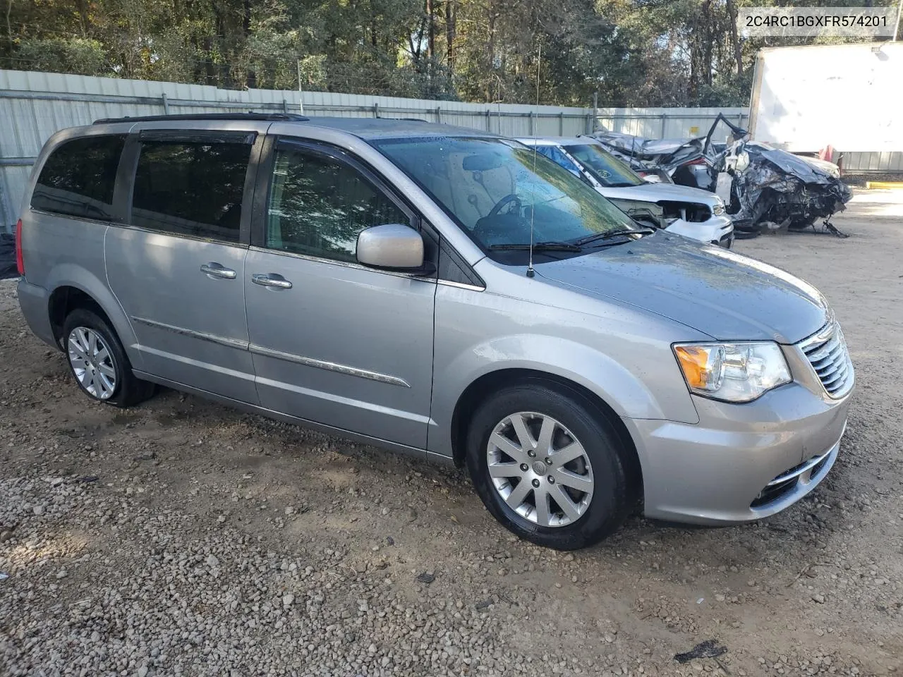 2015 Chrysler Town & Country Touring VIN: 2C4RC1BGXFR574201 Lot: 78320124