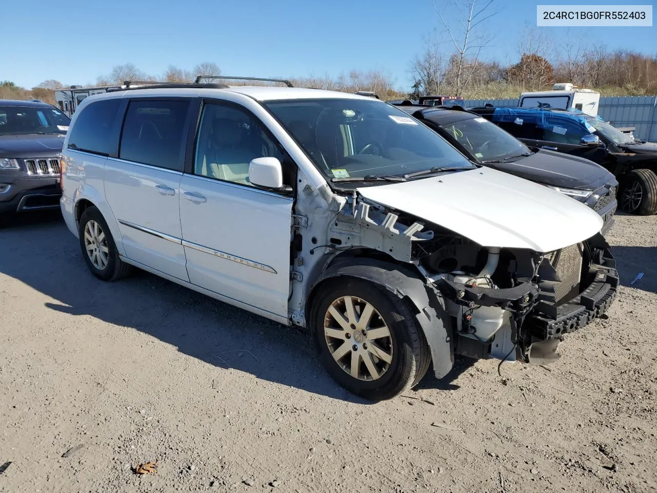 2015 Chrysler Town & Country Touring VIN: 2C4RC1BG0FR552403 Lot: 78329444