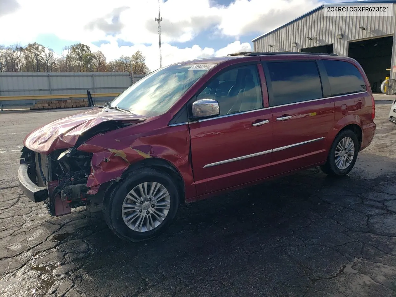 2015 Chrysler Town & Country Touring L VIN: 2C4RC1CGXFR673521 Lot: 78942694