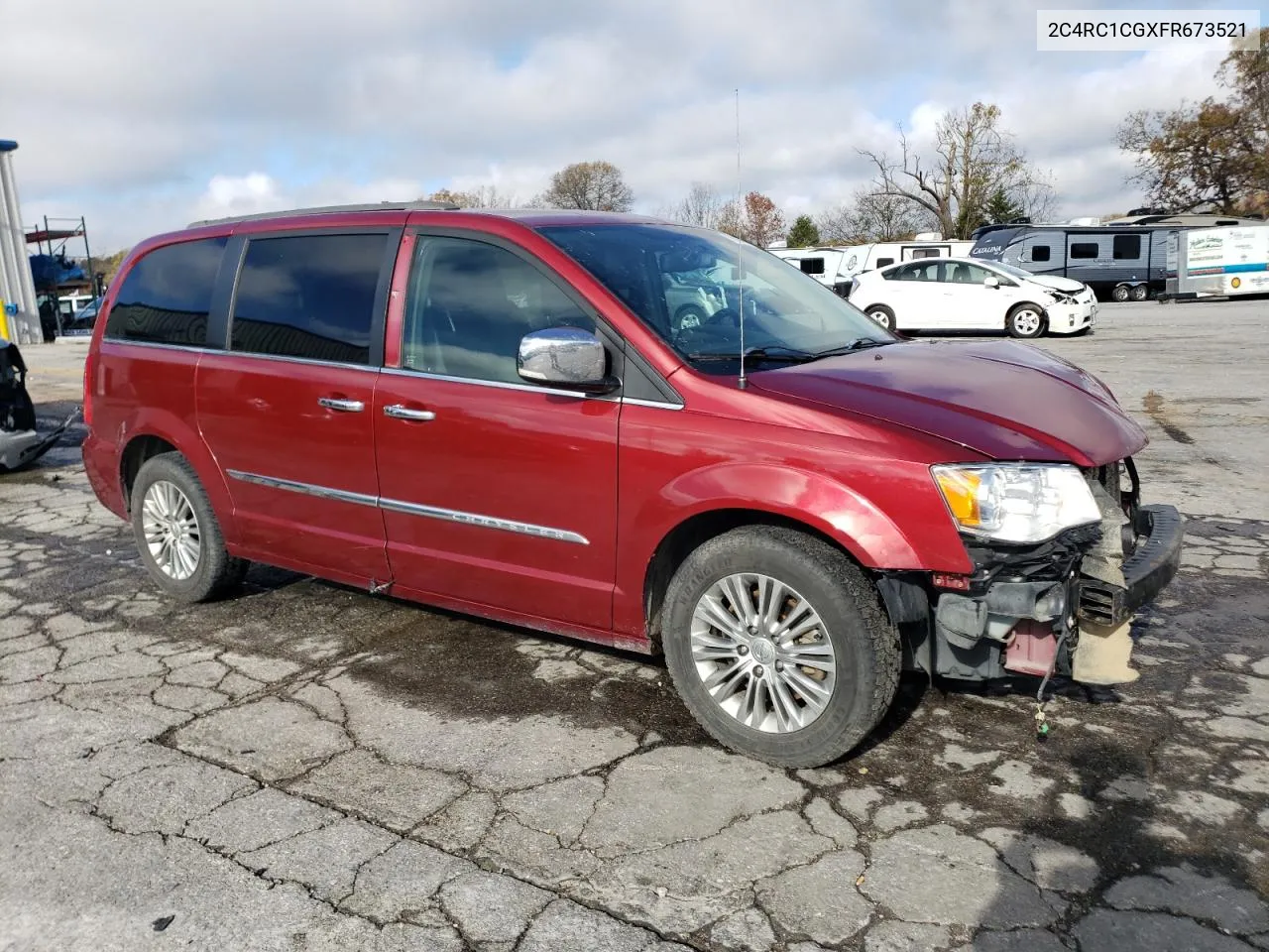 2015 Chrysler Town & Country Touring L VIN: 2C4RC1CGXFR673521 Lot: 78942694