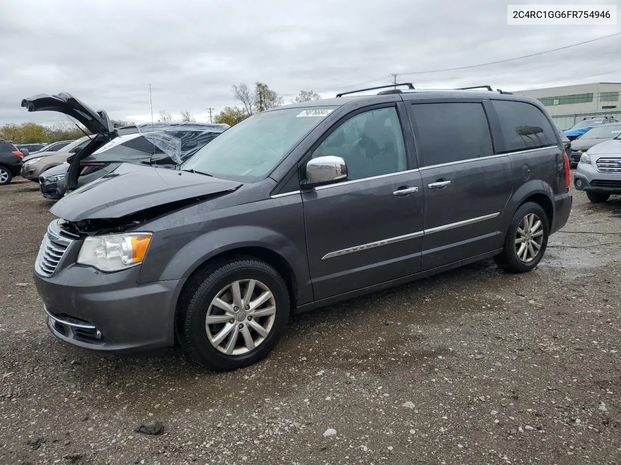 2015 Chrysler Town & Country Limited Platinum VIN: 2C4RC1GG6FR754946 Lot: 79076684