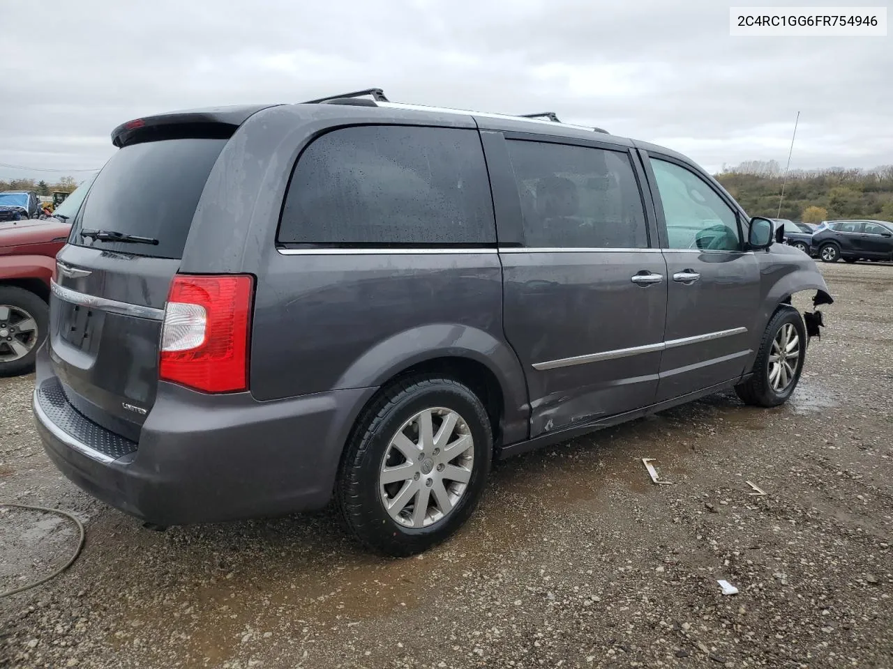 2015 Chrysler Town & Country Limited Platinum VIN: 2C4RC1GG6FR754946 Lot: 79076684