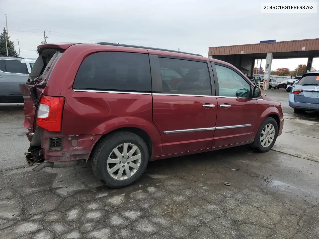 2015 Chrysler Town & Country Touring VIN: 2C4RC1BG1FR698762 Lot: 79100094