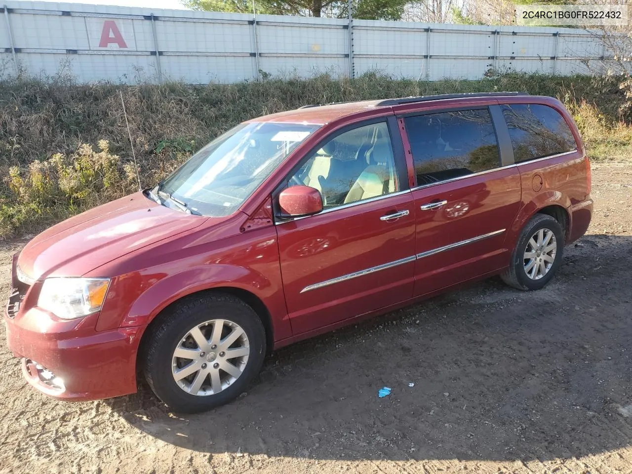 2015 Chrysler Town & Country Touring VIN: 2C4RC1BG0FR522432 Lot: 79403034