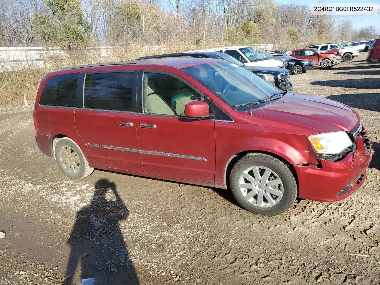 2015 Chrysler Town & Country Touring VIN: 2C4RC1BG0FR522432 Lot: 79403034