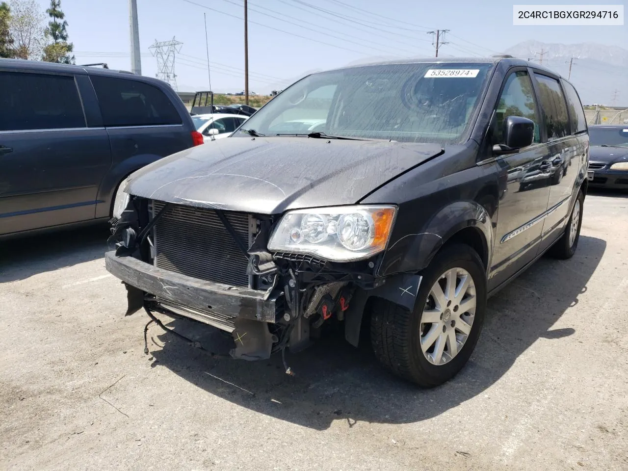 2C4RC1BGXGR294716 2016 Chrysler Town & Country Touring