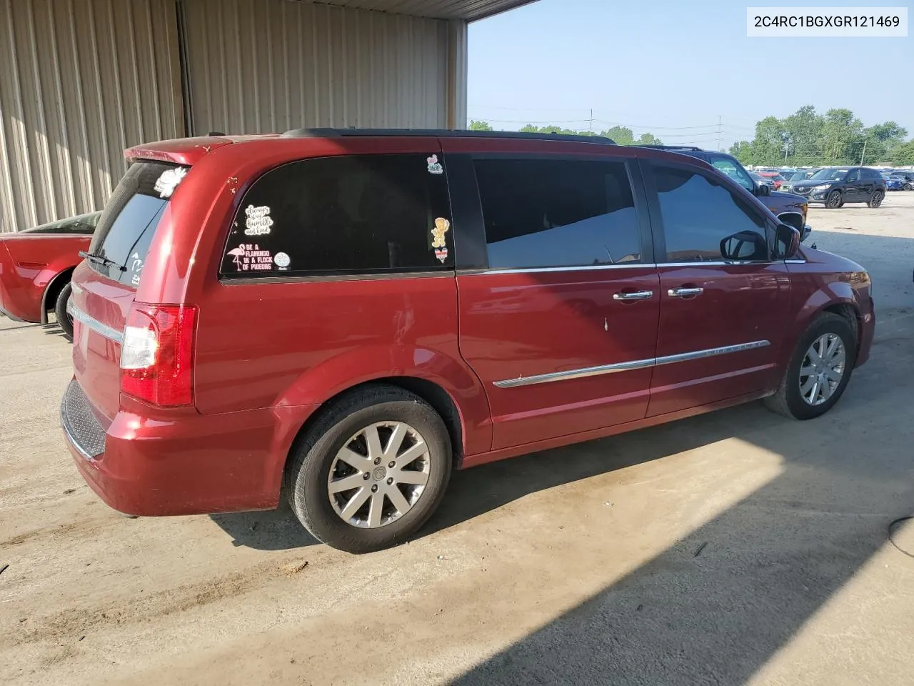 2016 Chrysler Town & Country Touring VIN: 2C4RC1BGXGR121469 Lot: 59247904