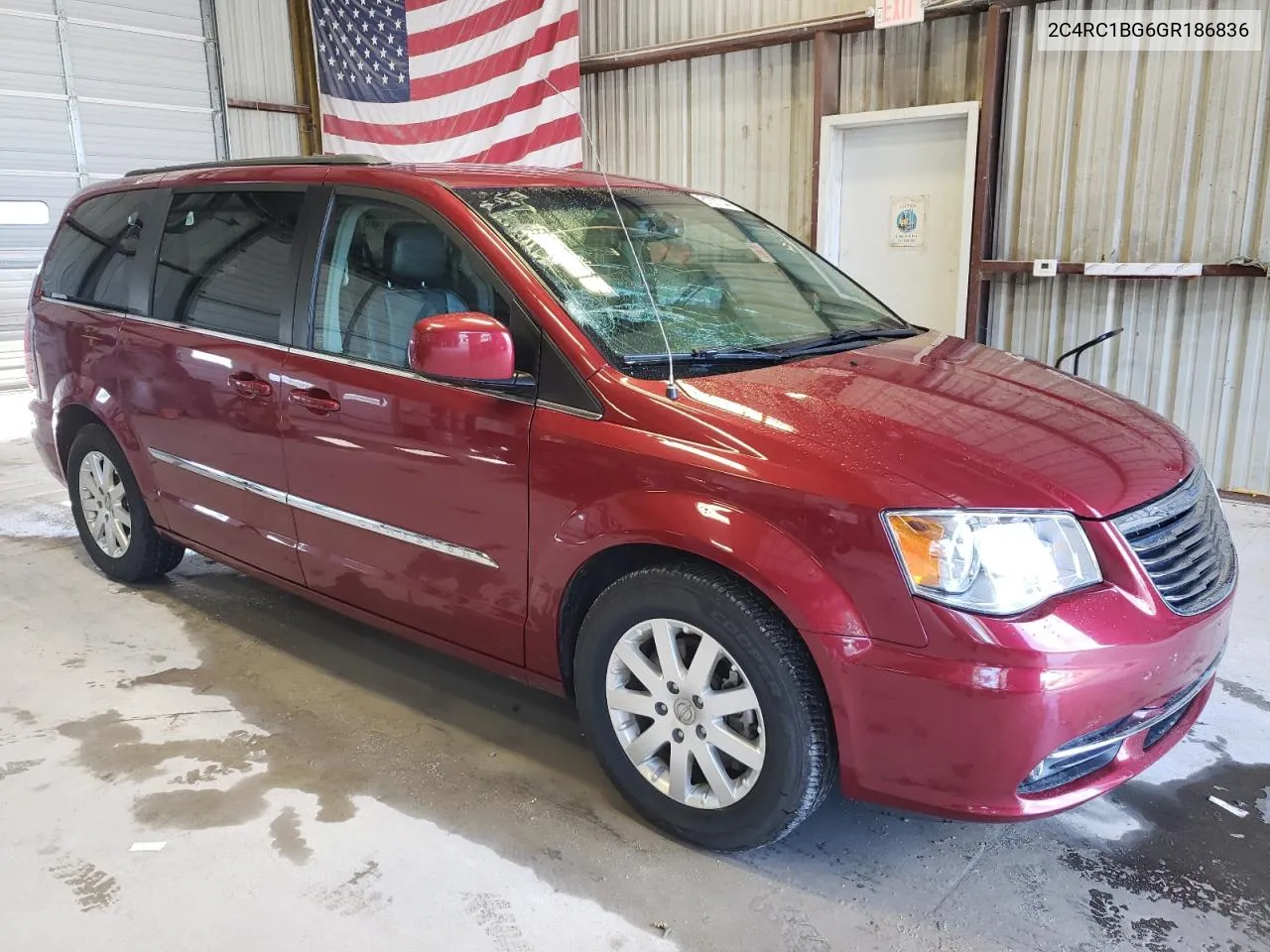 2C4RC1BG6GR186836 2016 Chrysler Town & Country Touring