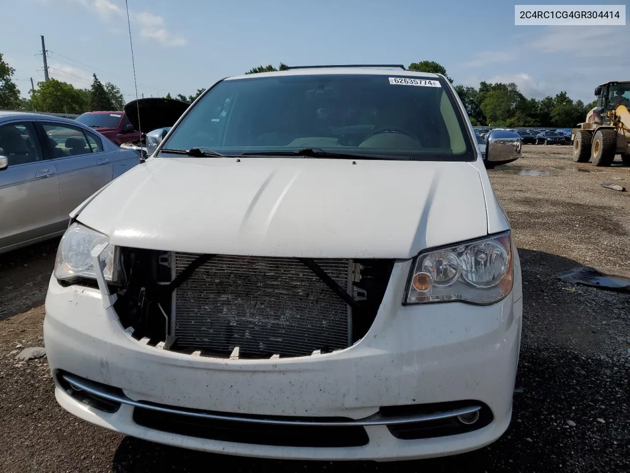 2016 Chrysler Town & Country Touring L VIN: 2C4RC1CG4GR304414 Lot: 62635774