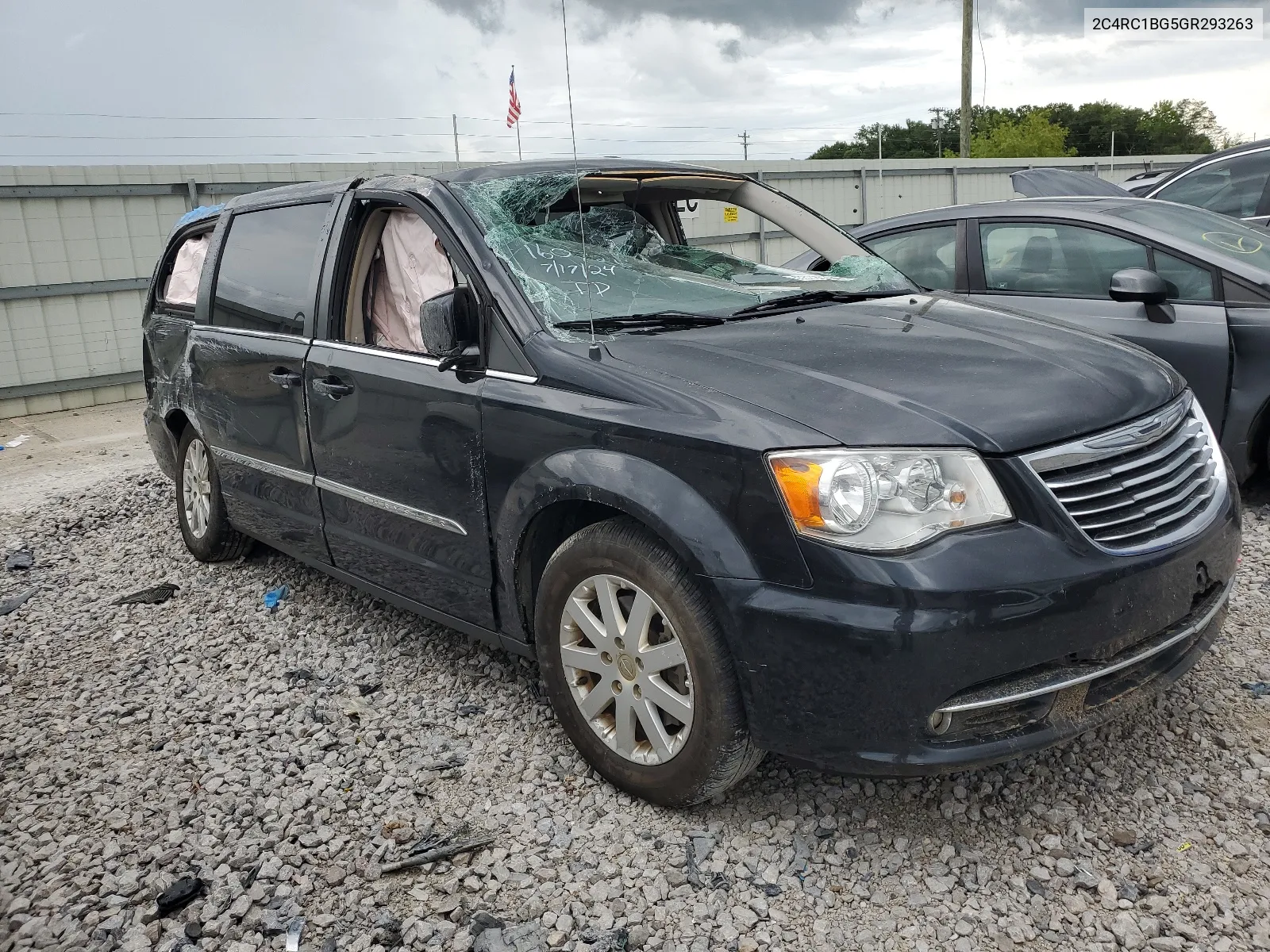 2C4RC1BG5GR293263 2016 Chrysler Town & Country Touring