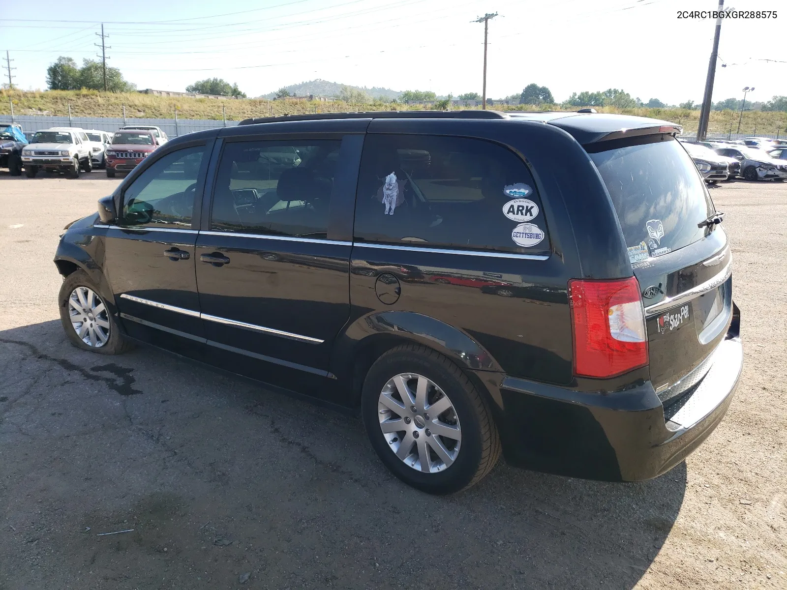 2C4RC1BGXGR288575 2016 Chrysler Town & Country Touring