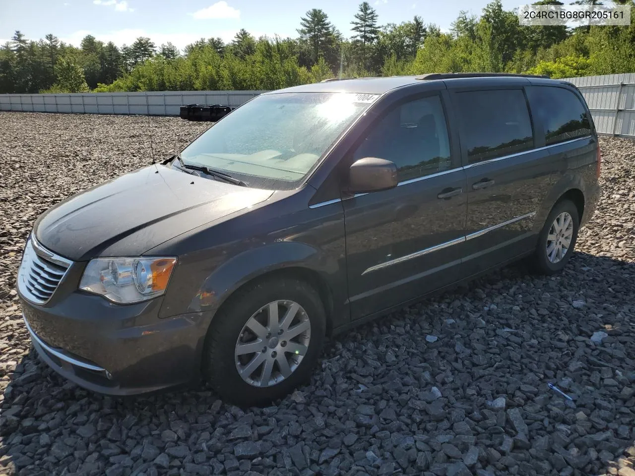 2016 Chrysler Town & Country Touring VIN: 2C4RC1BG8GR205161 Lot: 65943004