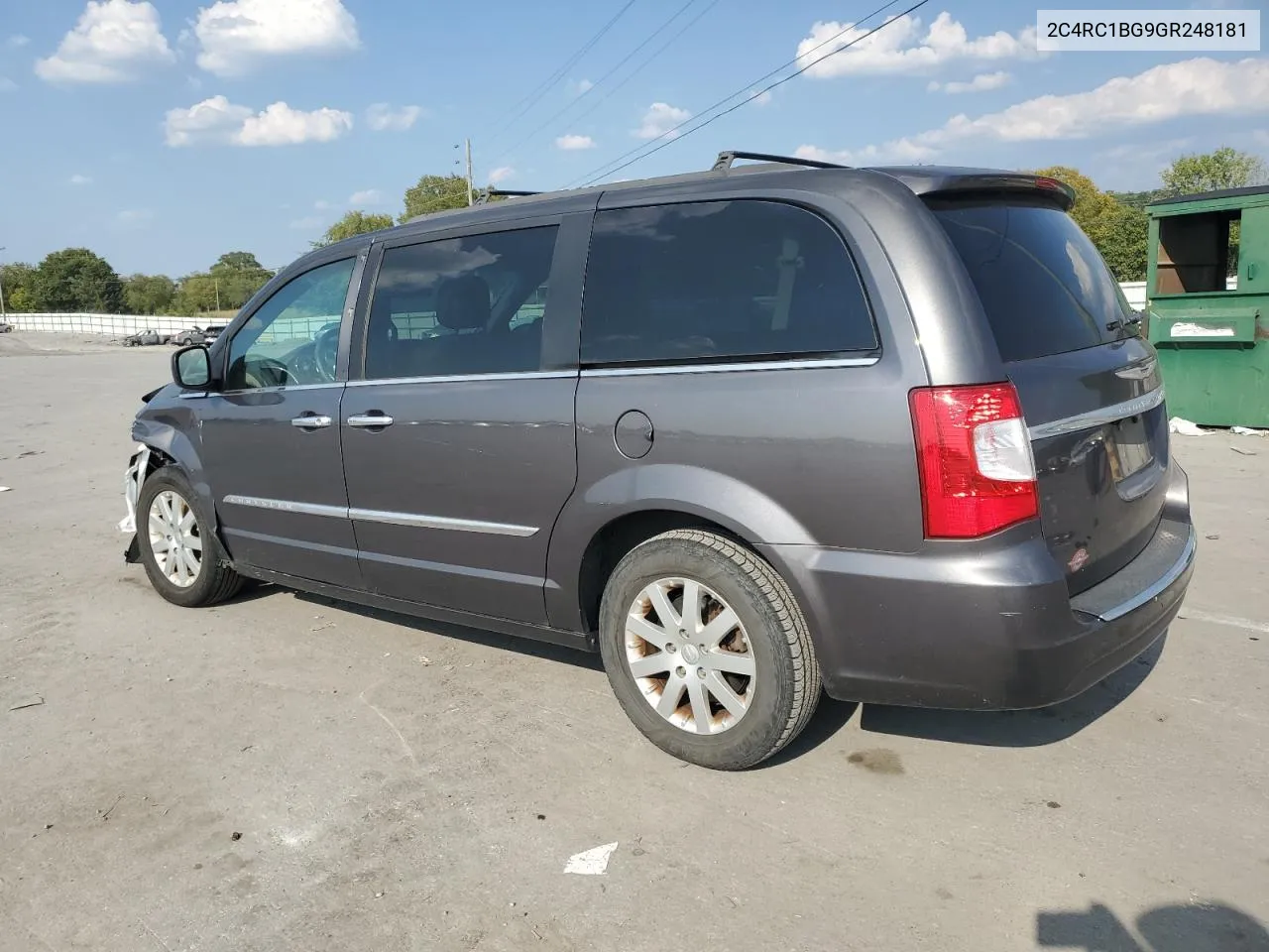 2016 Chrysler Town & Country Touring VIN: 2C4RC1BG9GR248181 Lot: 68331804