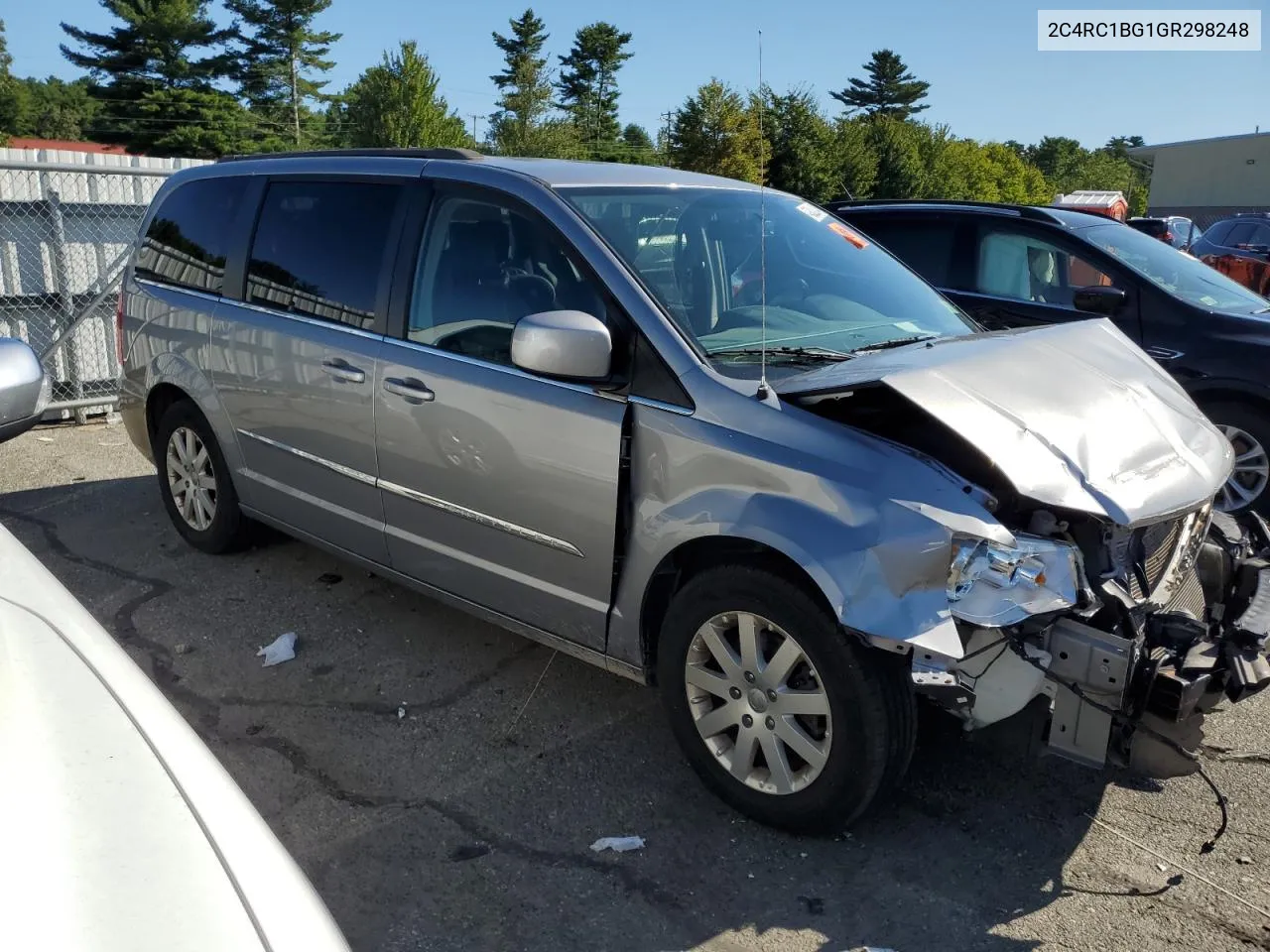 2016 Chrysler Town & Country Touring VIN: 2C4RC1BG1GR298248 Lot: 68822514