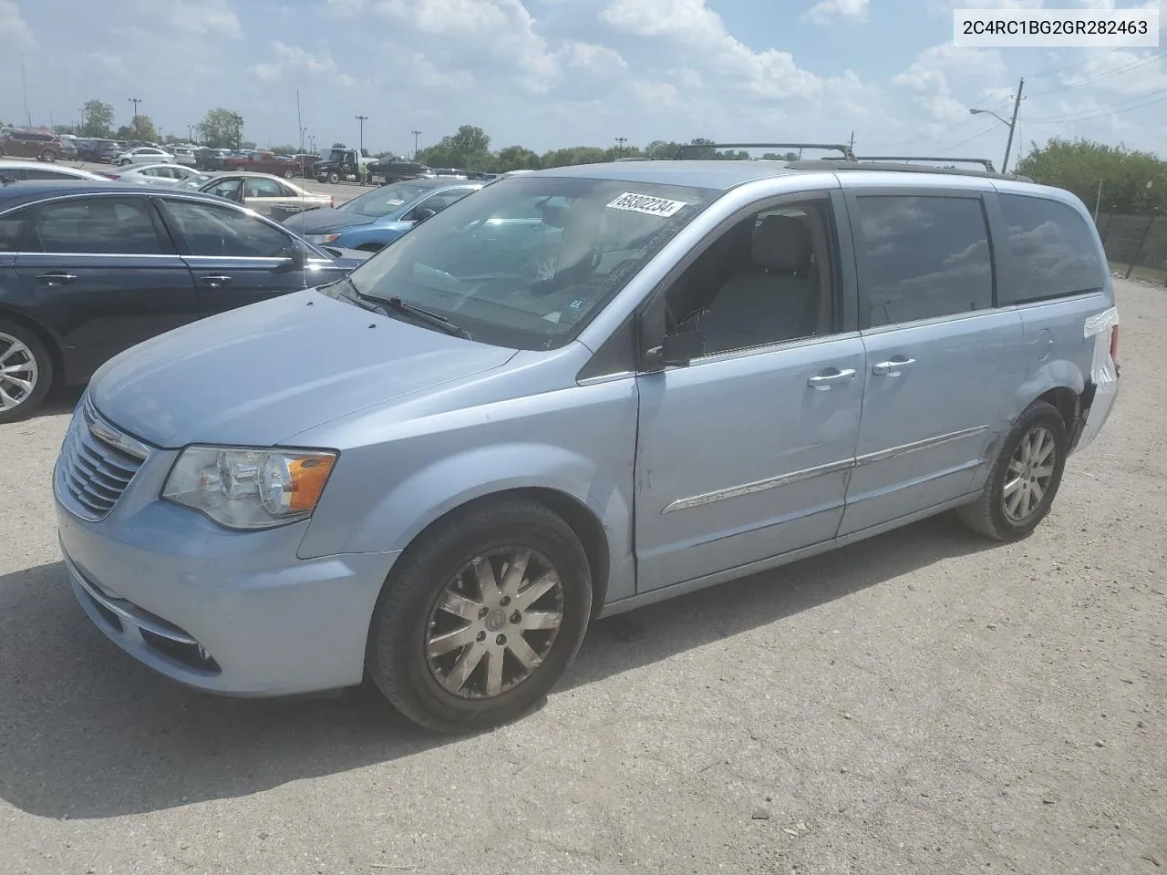 2016 Chrysler Town & Country Touring VIN: 2C4RC1BG2GR282463 Lot: 69302234