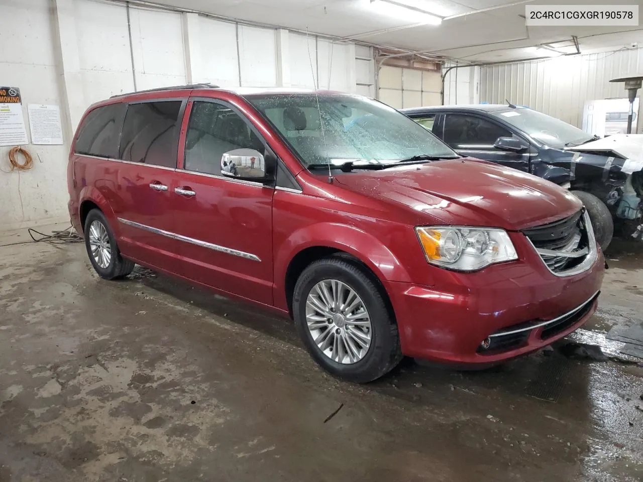 2016 Chrysler Town & Country Touring L VIN: 2C4RC1CGXGR190578 Lot: 70404014