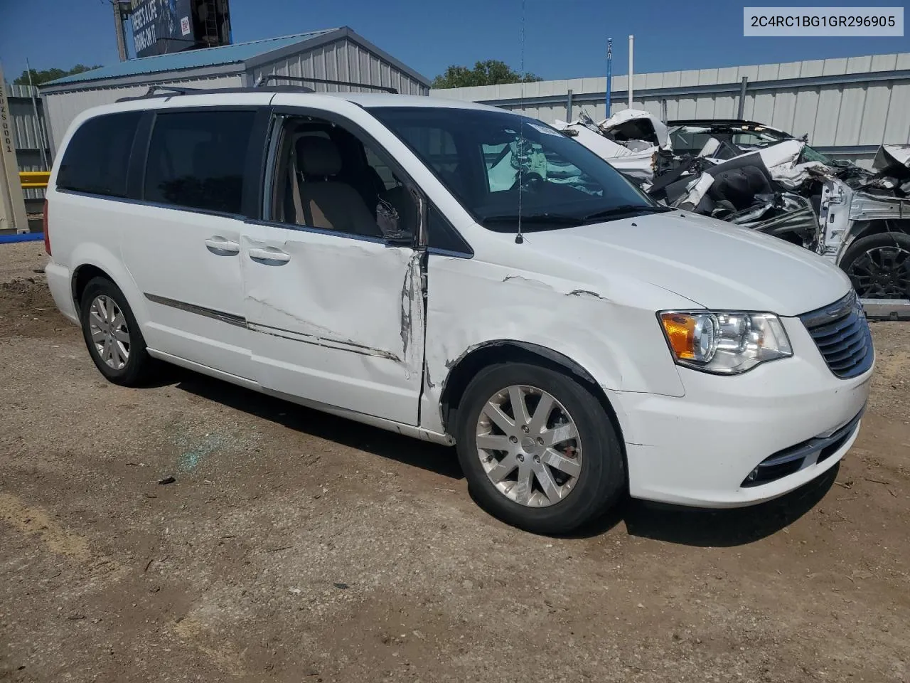 2C4RC1BG1GR296905 2016 Chrysler Town & Country Touring