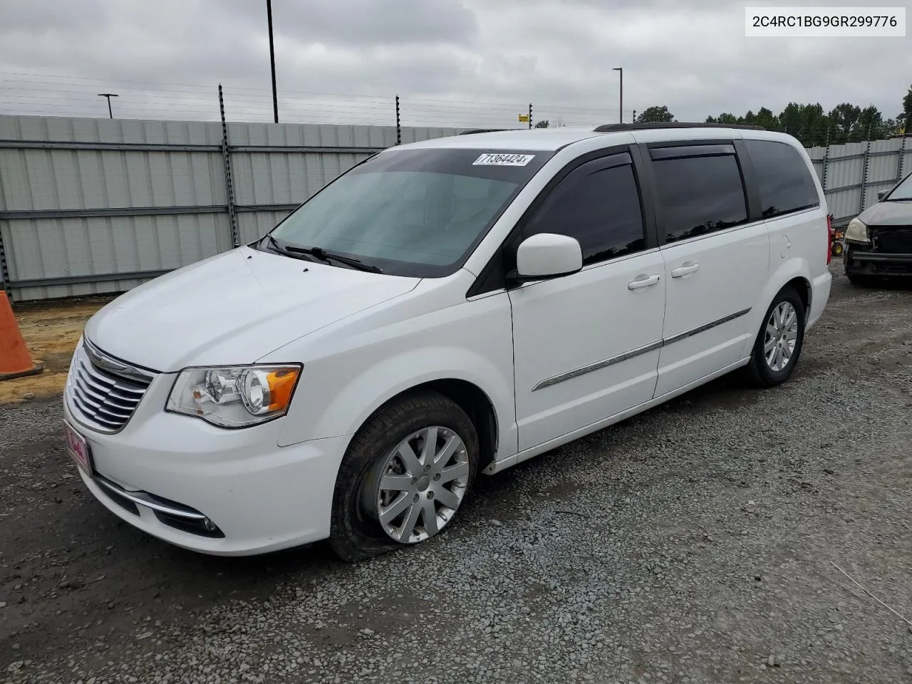 2016 Chrysler Town & Country Touring VIN: 2C4RC1BG9GR299776 Lot: 71364424