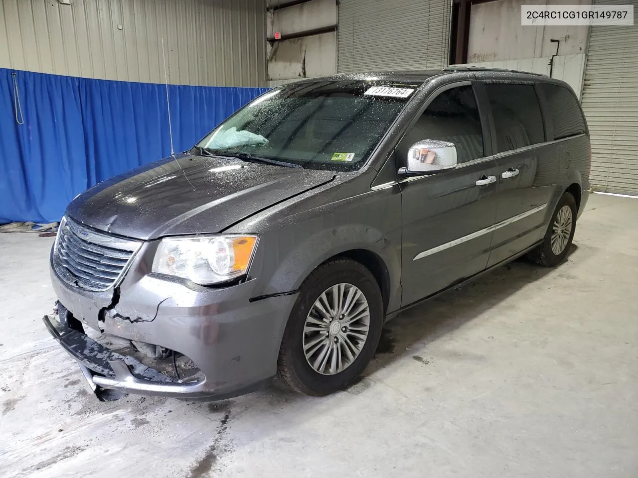 2016 Chrysler Town & Country Touring L VIN: 2C4RC1CG1GR149787 Lot: 73176764