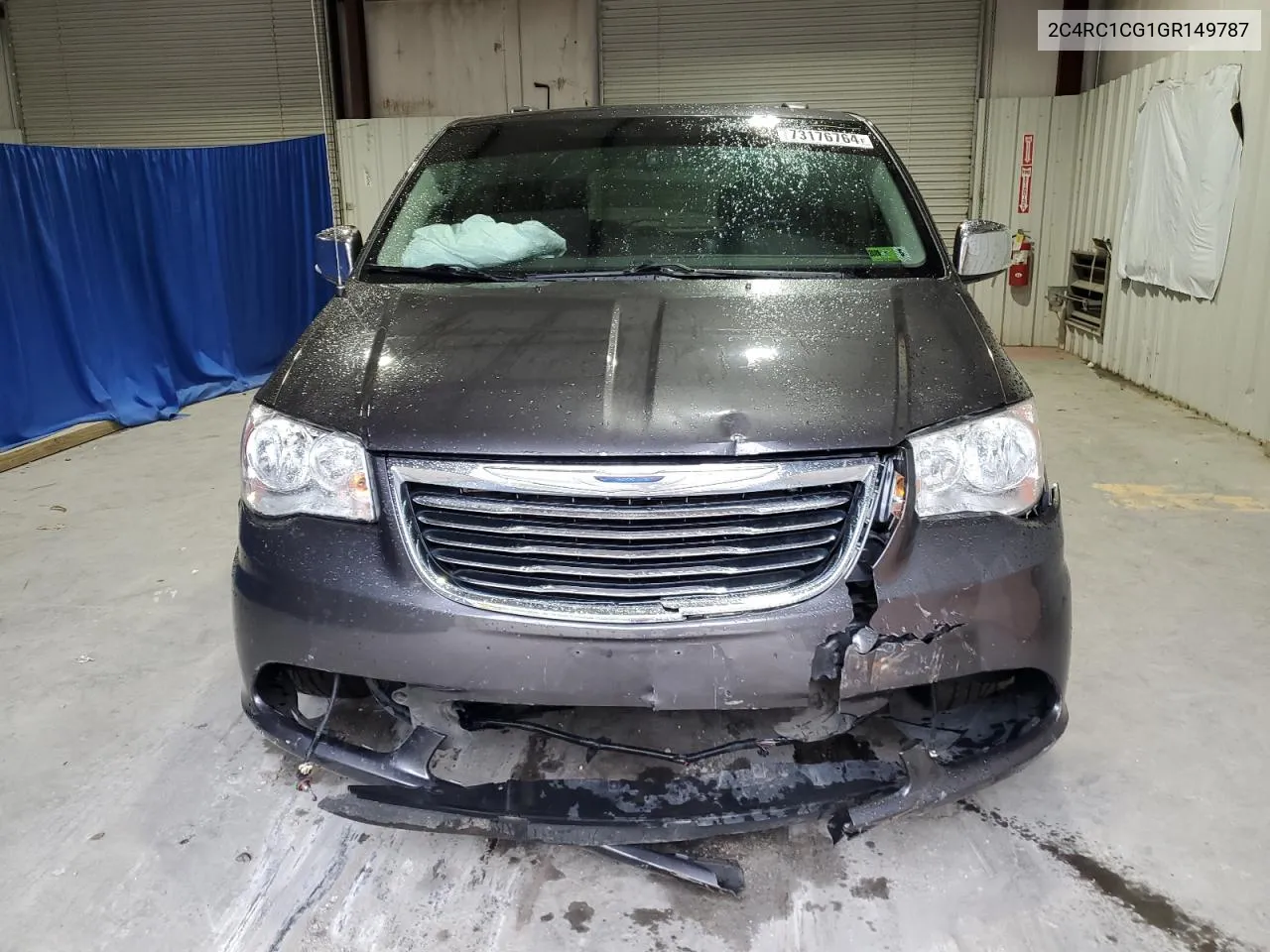 2016 Chrysler Town & Country Touring L VIN: 2C4RC1CG1GR149787 Lot: 73176764