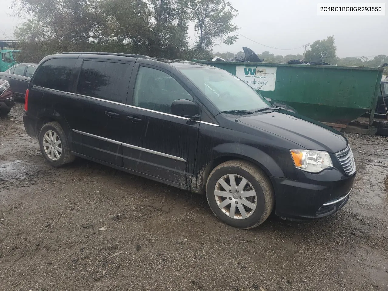 2016 Chrysler Town & Country Touring VIN: 2C4RC1BG8GR293550 Lot: 73713784