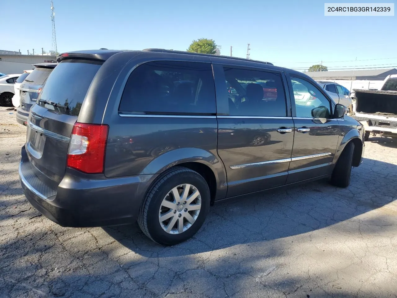 2016 Chrysler Town & Country Touring VIN: 2C4RC1BG3GR142339 Lot: 74871804