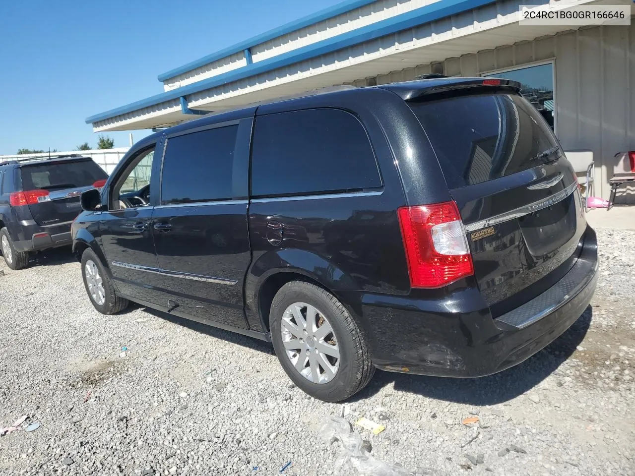 2016 Chrysler Town & Country Touring VIN: 2C4RC1BG0GR166646 Lot: 75139004