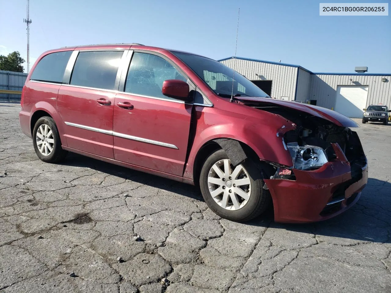 2016 Chrysler Town & Country Touring VIN: 2C4RC1BG0GR206255 Lot: 75266974