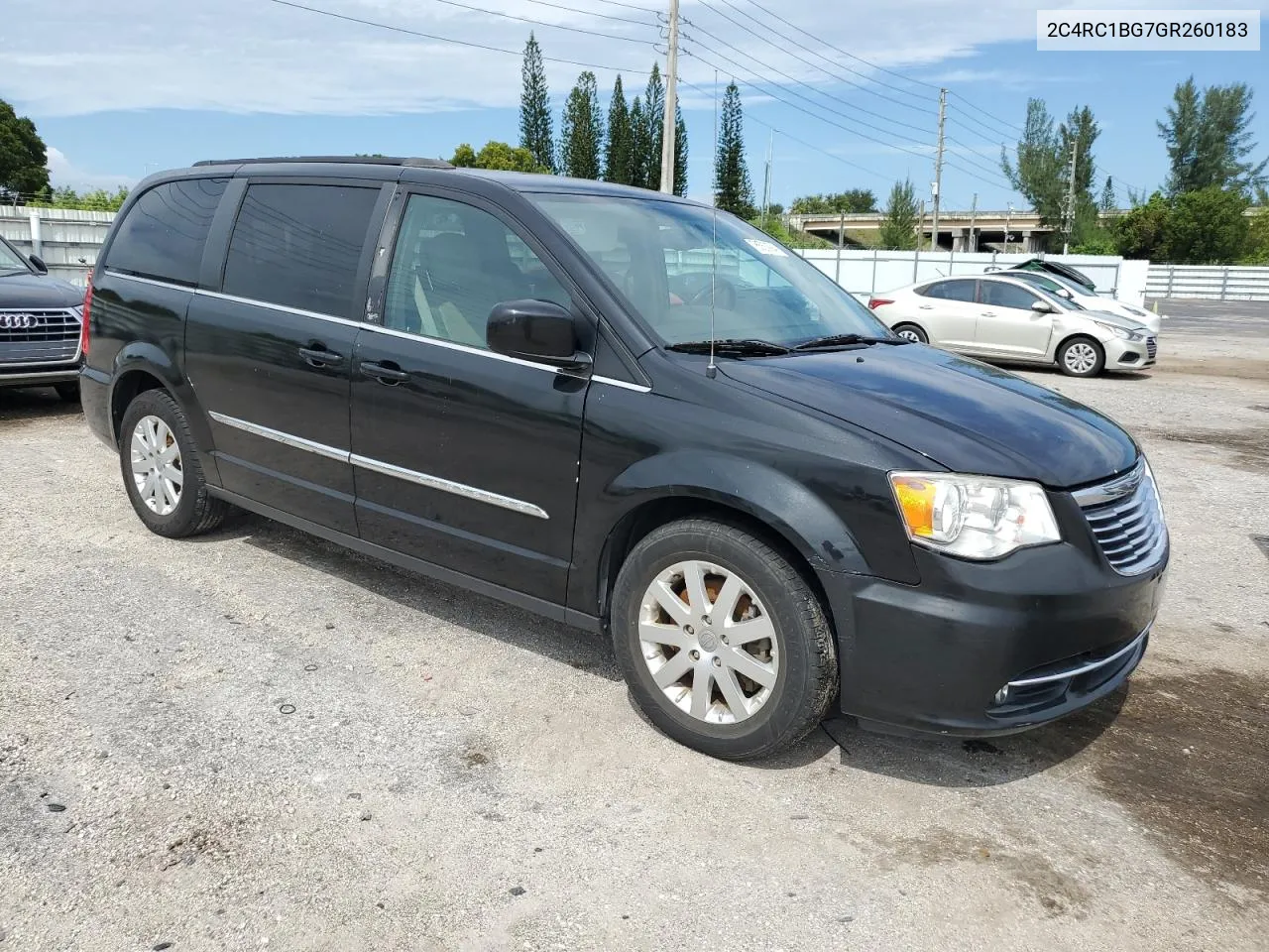 2016 Chrysler Town & Country Touring VIN: 2C4RC1BG7GR260183 Lot: 75560994