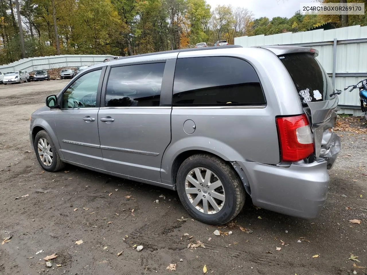 2016 Chrysler Town & Country Touring VIN: 2C4RC1BGXGR269170 Lot: 75803674