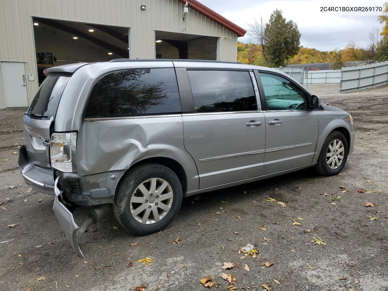 2016 Chrysler Town & Country Touring VIN: 2C4RC1BGXGR269170 Lot: 75803674