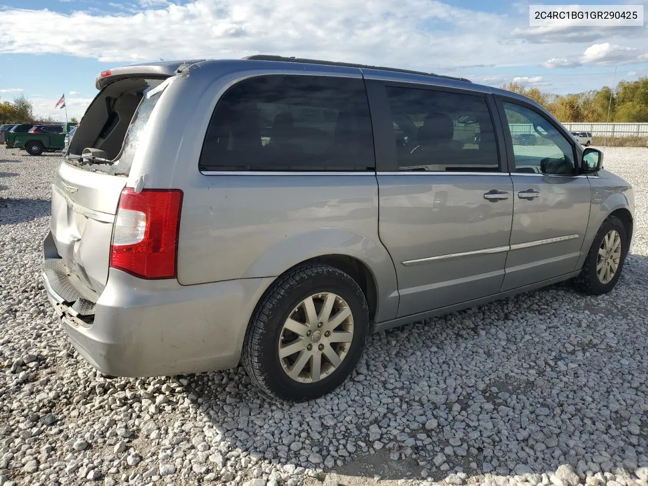 2016 Chrysler Town & Country Touring VIN: 2C4RC1BG1GR290425 Lot: 76022514