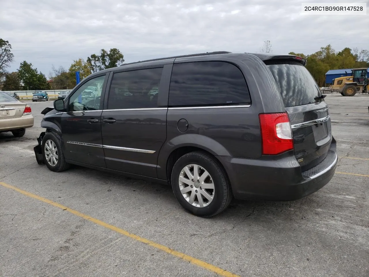 2016 Chrysler Town & Country Touring VIN: 2C4RC1BG9GR147528 Lot: 76107894