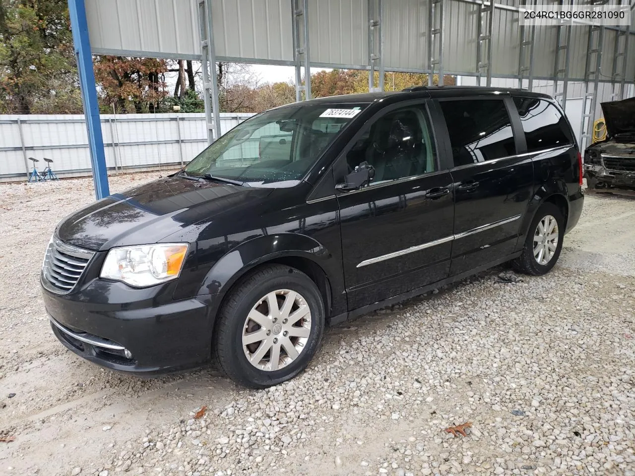 2016 Chrysler Town & Country Touring VIN: 2C4RC1BG6GR281090 Lot: 76374144